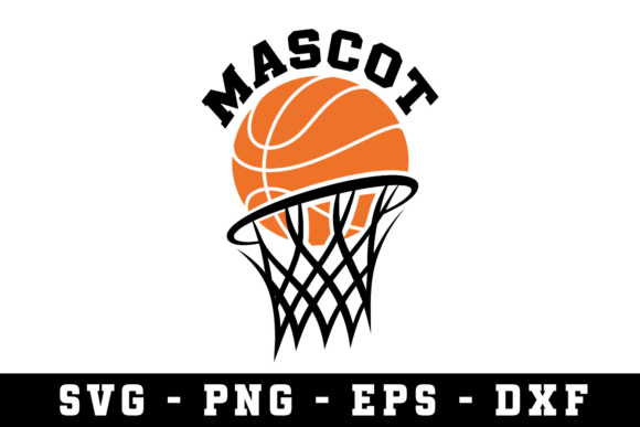 Download Basketball Mascot Svg | Svg Cut File - Premium Resources