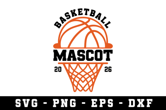 Download Basketball Mascot Svg | Svg Cut File - Premium Resources