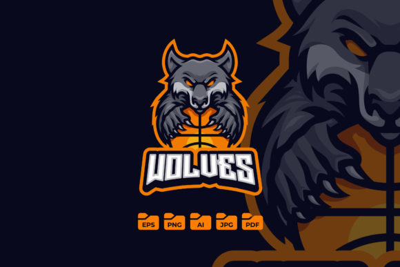 Download WOLF BASKETBALL MASCOT LOGO DESIGN - Basketball mascot Collection
