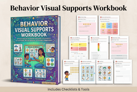 Download 🌈Behavior Visual Supports Workbook📚✨ - Premium Resources