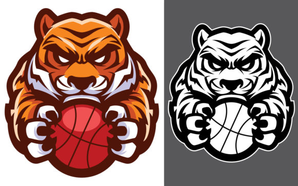 Download Tiger Basketball Mascot - Basketball mascot Collection